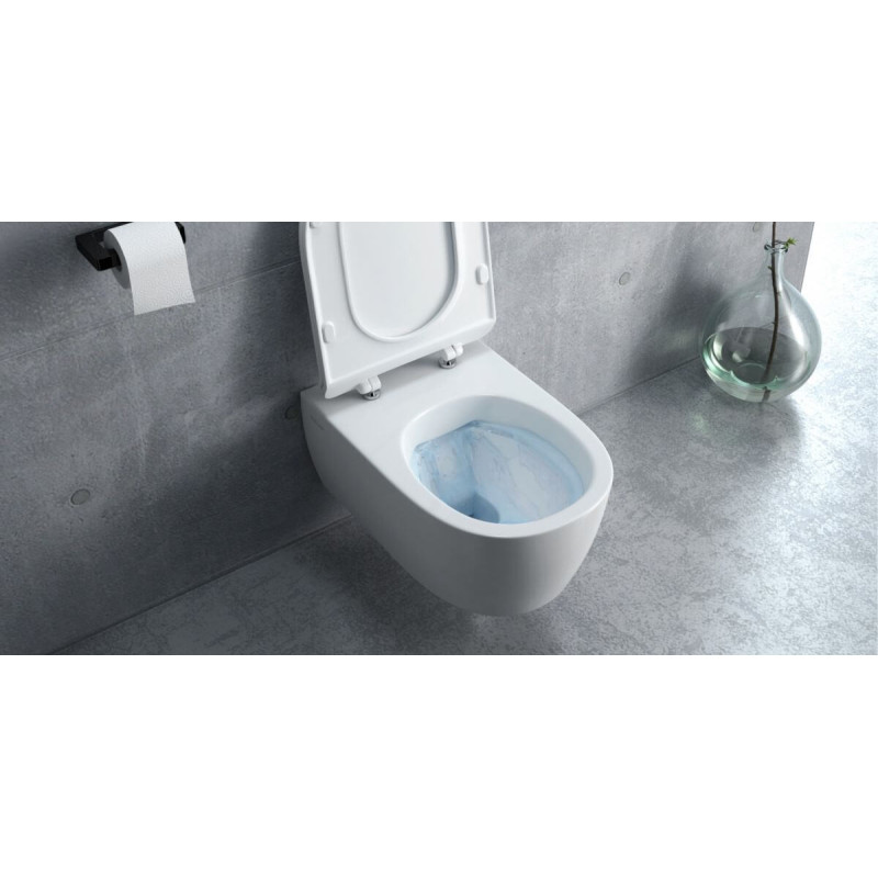 Miska WC Bezrantowa Z Deską Wolnoopadającą Doto Pure-Rim 48 CEEX.1404.485.WH Excellent