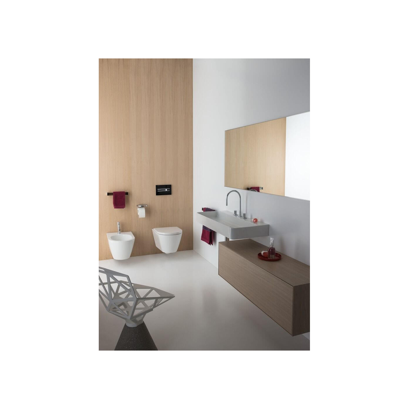 Bidet Podwieszany 545x370 mm Kartell H8303310003021 Laufen