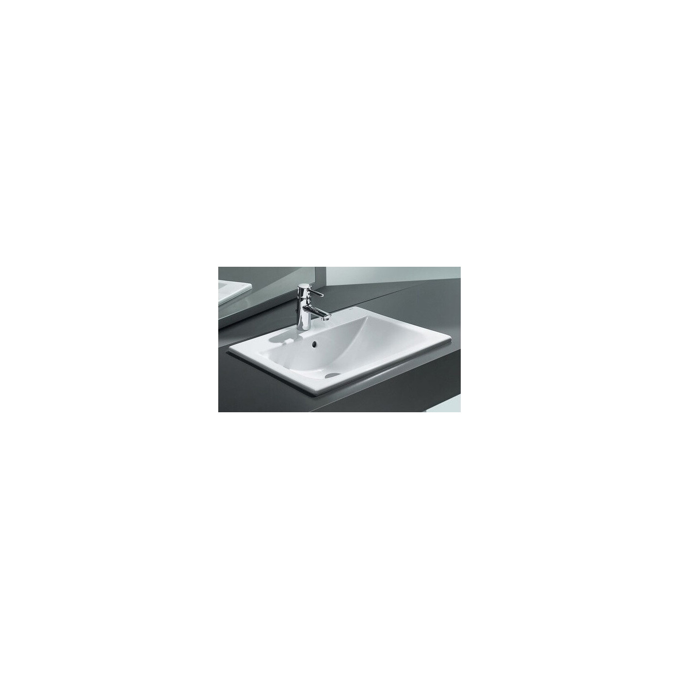 Umywalka Wpuszczana W Blat Diverta 55x42,5 A327116000 Roca