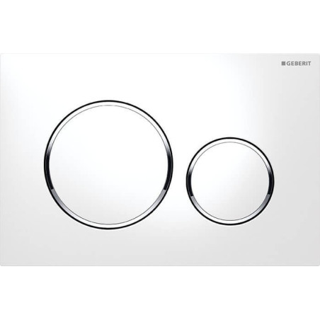 Przycisk Sigma 20 Biały/Chrom/Biały 115.882.KJ.1 Geberit