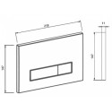Przycisk Trend Chrom/Chrom 167-32003636-00 Werit Jomo