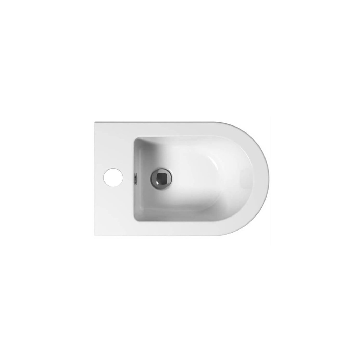 Bidet WC Kube + Zestaw Montażowy 8965111+FISR GSI