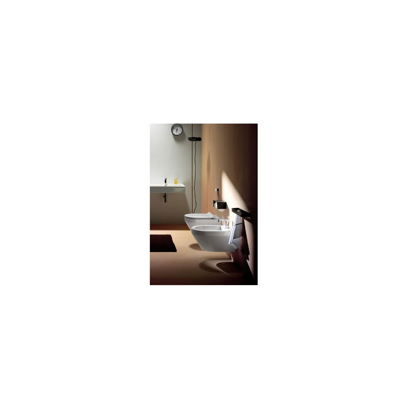 Bidet WC Kube + Zestaw Montażowy 8965111+FISR GSI