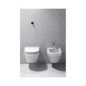 Bidet WC Kube + Zestaw Montażowy 8965111+FISR GSI
