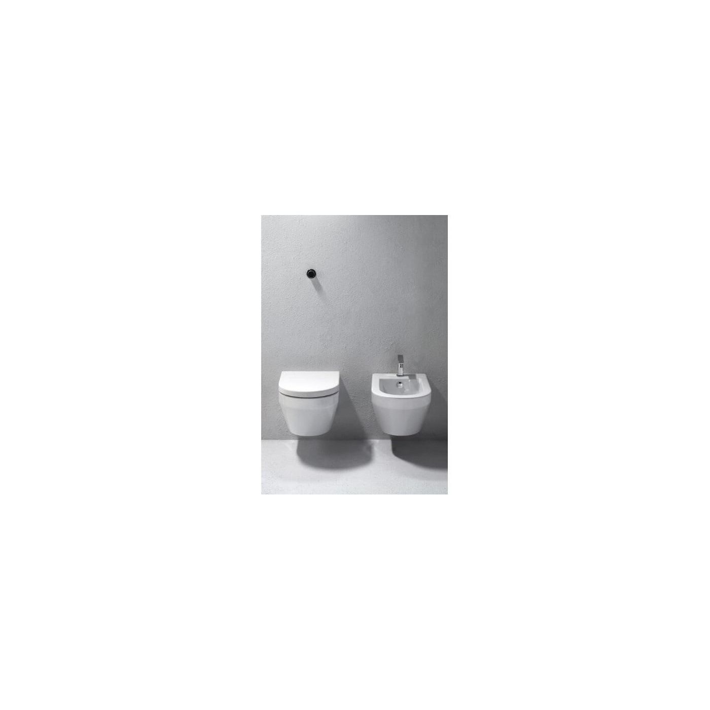 Bidet WC Kube + Zestaw Montażowy 8965111+FISR GSI
