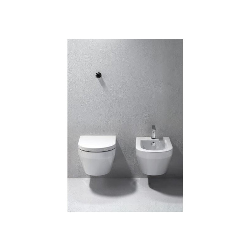 Bidet WC Kube + Zestaw Montażowy 8965111+FISR GSI
