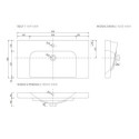 Umywalka Roma 85x45 3064 Deftrans