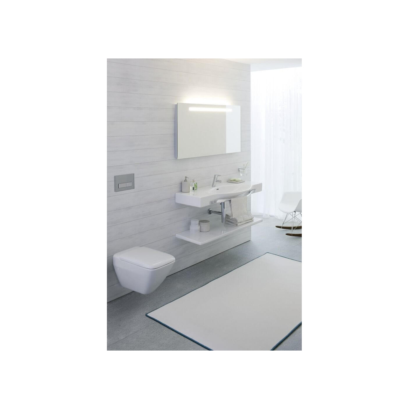 Umywalka Palace 120x51 Z Relingiem ZO H8127040001041 Laufen