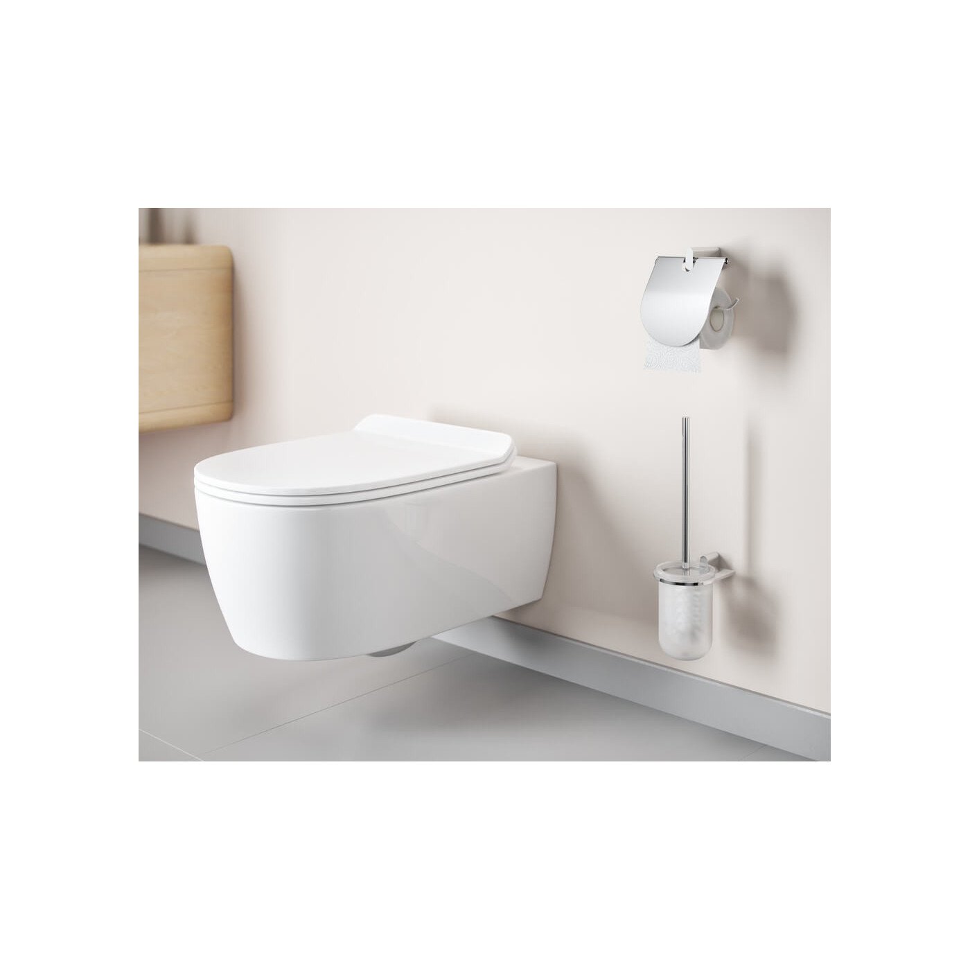 Miska WC Bezrantowa Z Deską Wolnoopadającą Doto Pure-Rim 54 CEEX.1404.545.WH Excellent