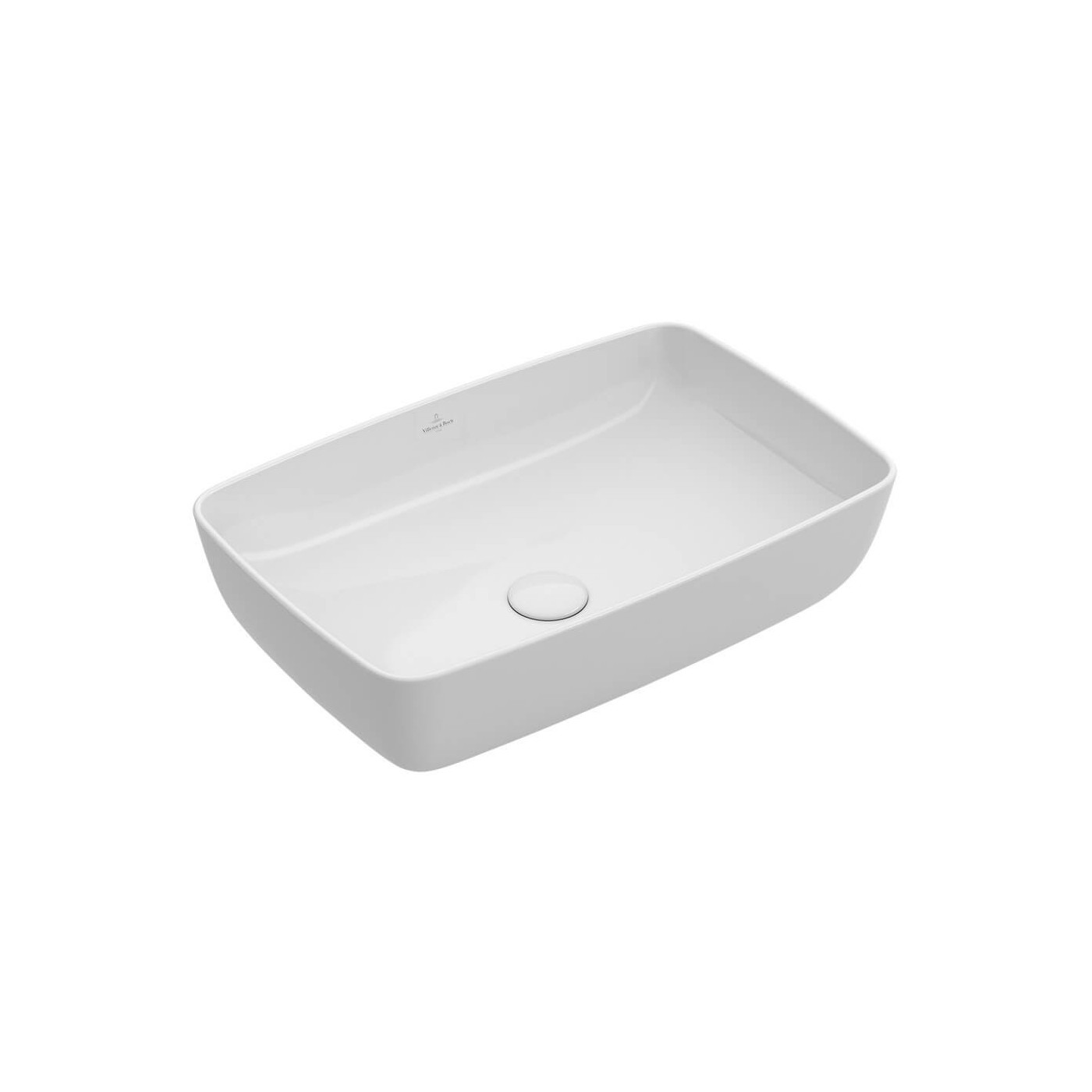 Umywalka Nablatowa Artis 58x38 Powłoka CeramicPlus Weiss Alpin 417258R1 Villeroy&Boch