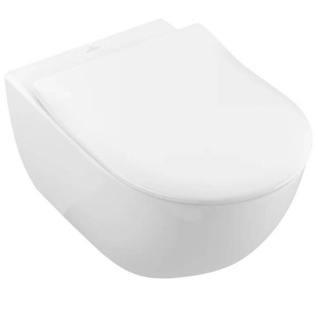 Miska WC Wisząca Bezrantowa Subway 2.0 CombiPack 56,5x37 Z Deską 5614R201 Villeroy&Boch