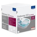 Miska WC Wisząca Bezrantowa Subway 2.0 CombiPack 56,5x37 Z Deską 5614R201 Villeroy&Boch