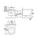 Muszla WC Wisząca Bezrantowa 49cm Triple Vortex 39206000 Grohe