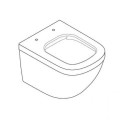 Muszla WC Wisząca Bezrantowa 49cm Triple Vortex 39206000 Grohe