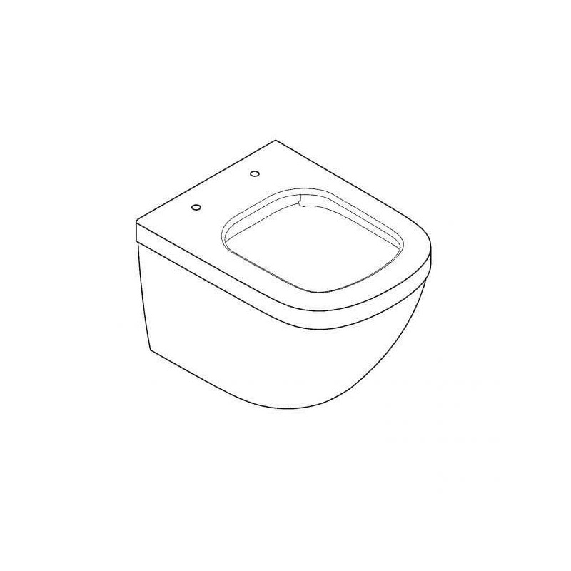 Muszla WC Wisząca Bezrantowa 49cm Triple Vortex 39206000 Grohe