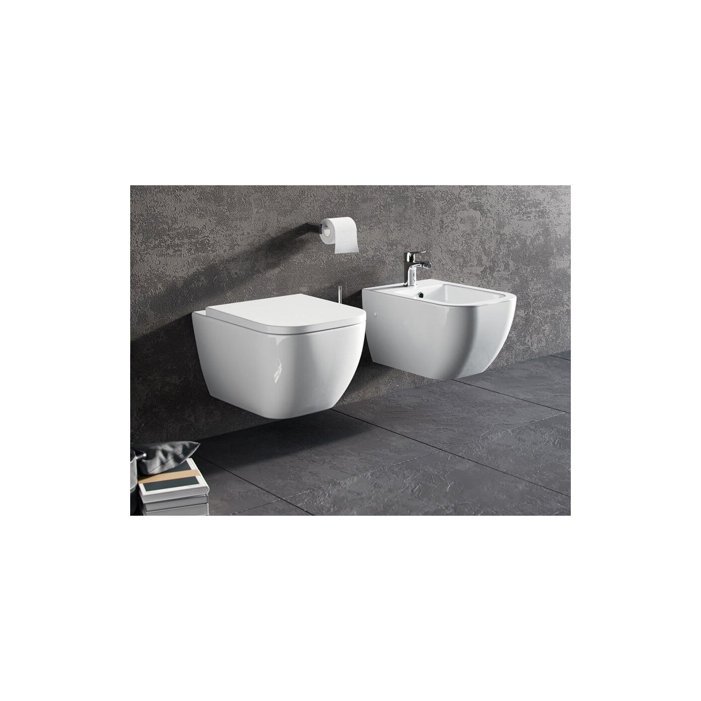 Bidet Wiszący Ness CENL.3506.500.WH Excellent