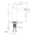 Bateria Bidetowa Teo Chrom 02020CHR Emporia