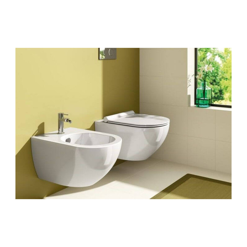 Miska 54 Bezrantowa Sfera + Zestaw Montażowy 1VSF54R00 Catalano
