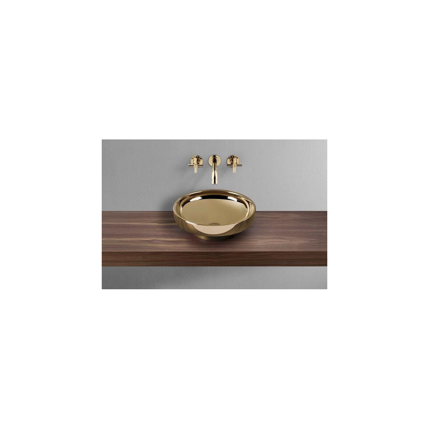 Umywalka 40x40x14 Water Jewels 38 4334B072-0016 Złota Vitra