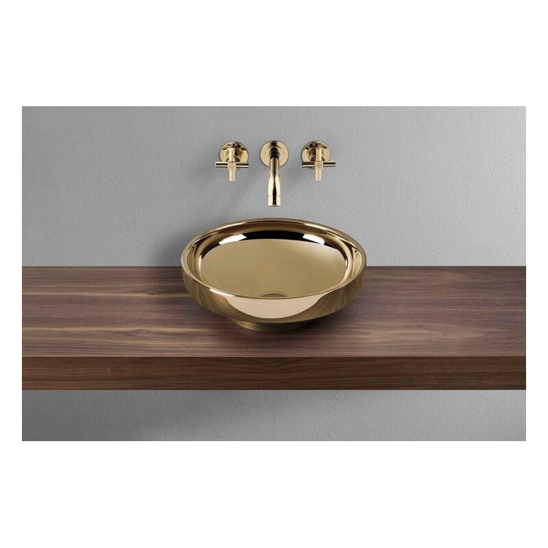 Umywalka 40x40x14 Water Jewels 38 4334B072-0016 Złota Vitra