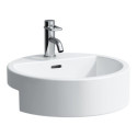 Umywalka Półblatowa 460 mm Living City Biały H8134310001041 Laufen