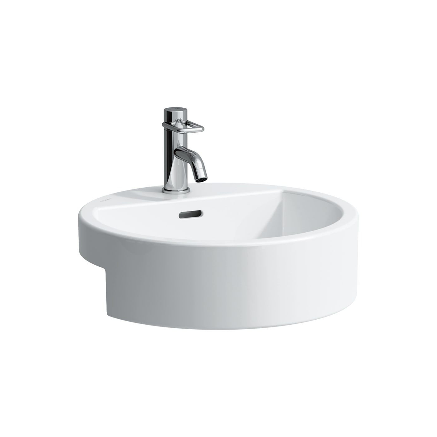 Umywalka Półblatowa 460 mm Living City Biały H8134310001041 Laufen