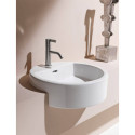 Umywalka Półblatowa 460 mm Living City Biały H8134310001041 Laufen