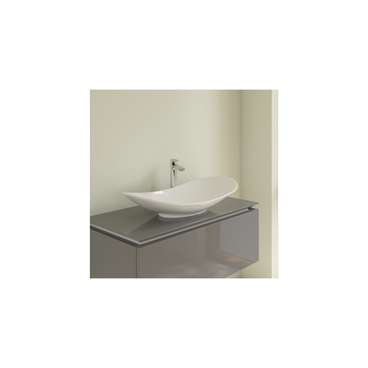 Umywalka Nablatowa My Nature Weiss Alpin 81x41 411080R1 Villeroy & Boch