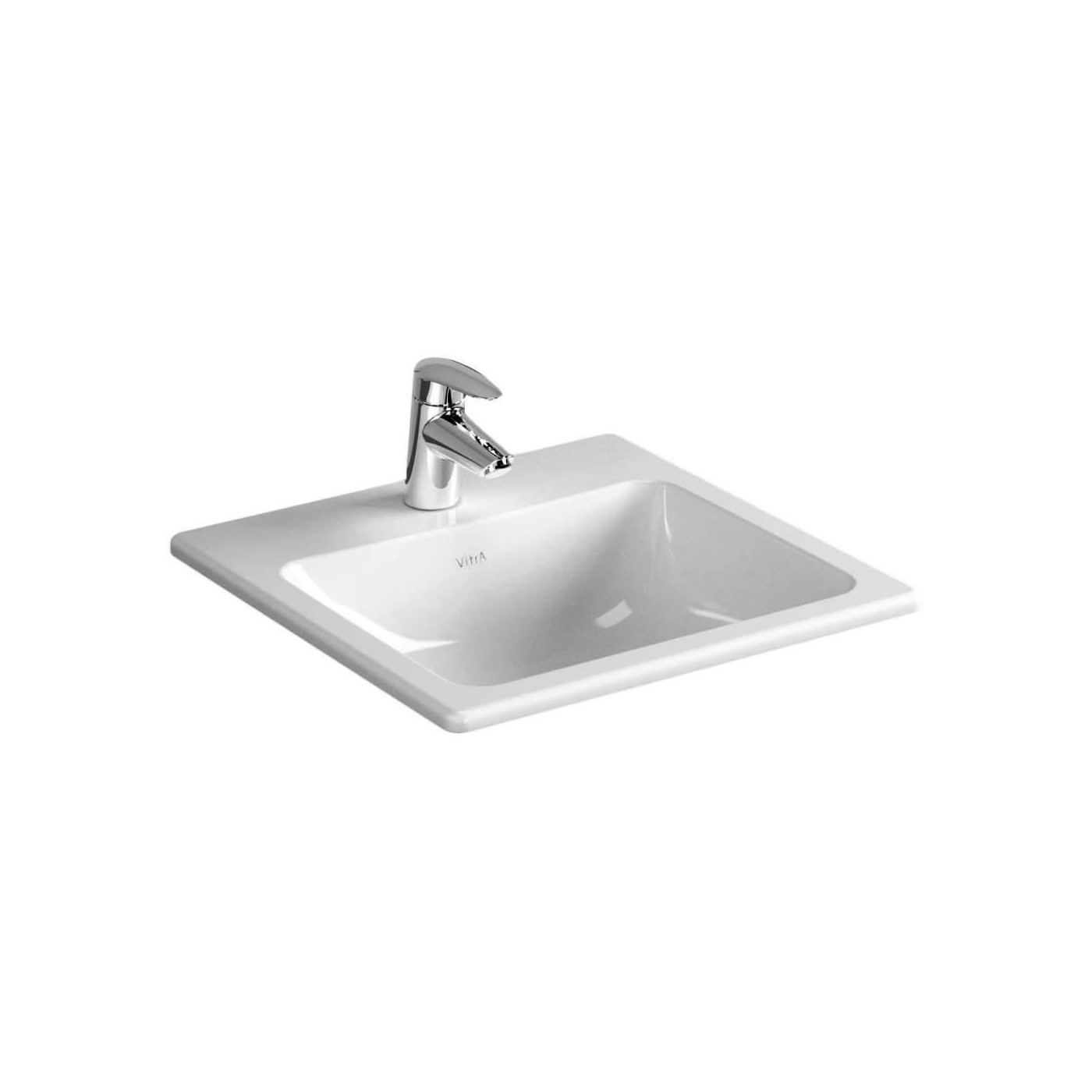 Umywalka Wpuszczana W Blat S20 55x45x17 5465B003-0001 Vitra