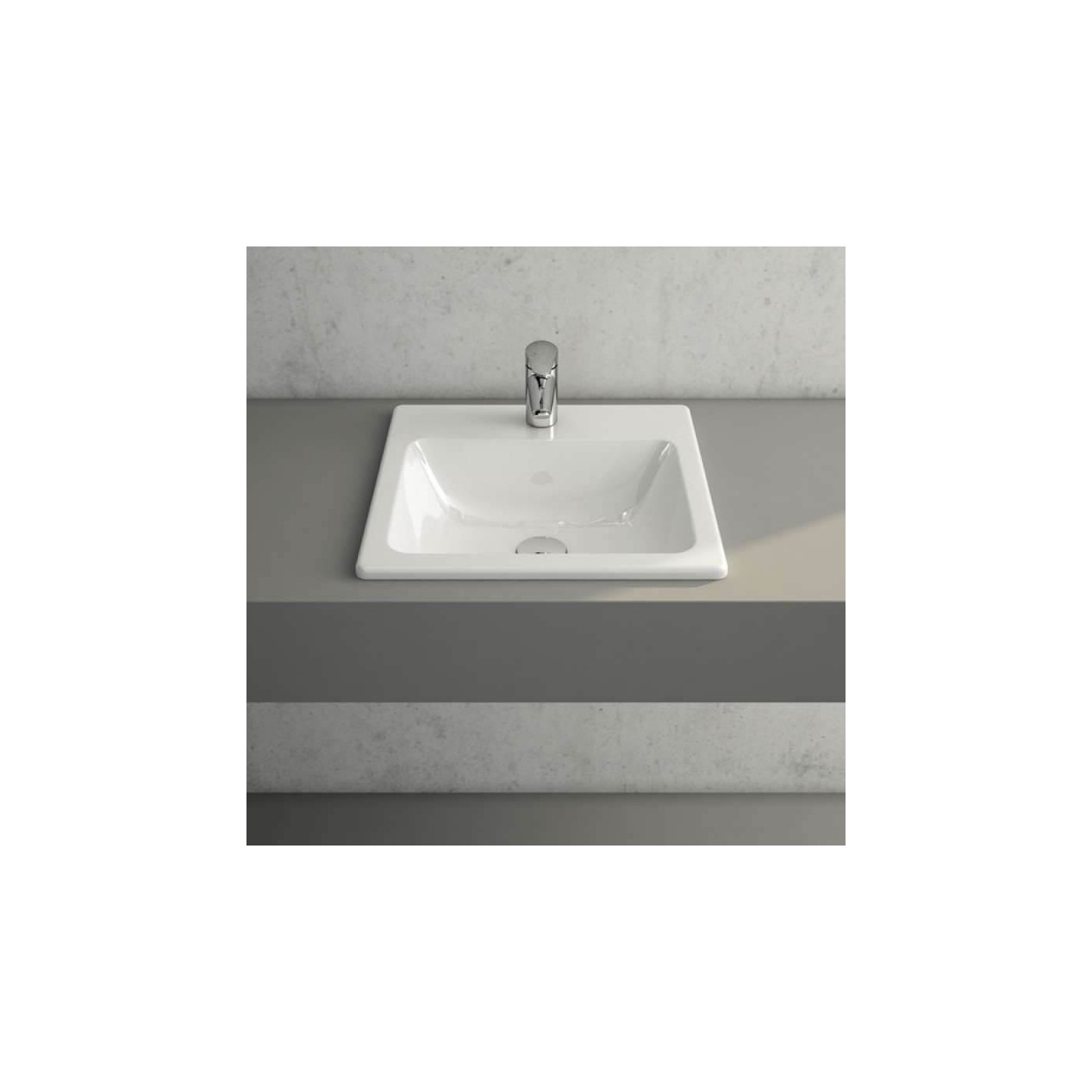 Umywalka Wpuszczana W Blat S20 55x45x17 5465B003-0001 Vitra