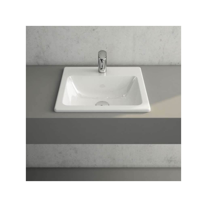 Umywalka Wpuszczana W Blat S20 55x45x17 5465B003-0001 Vitra