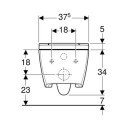 Urządzenie WC Z Funkcją Higieny Intymnej AquaClean Sela Chrom 146.222.21.1 Geberit