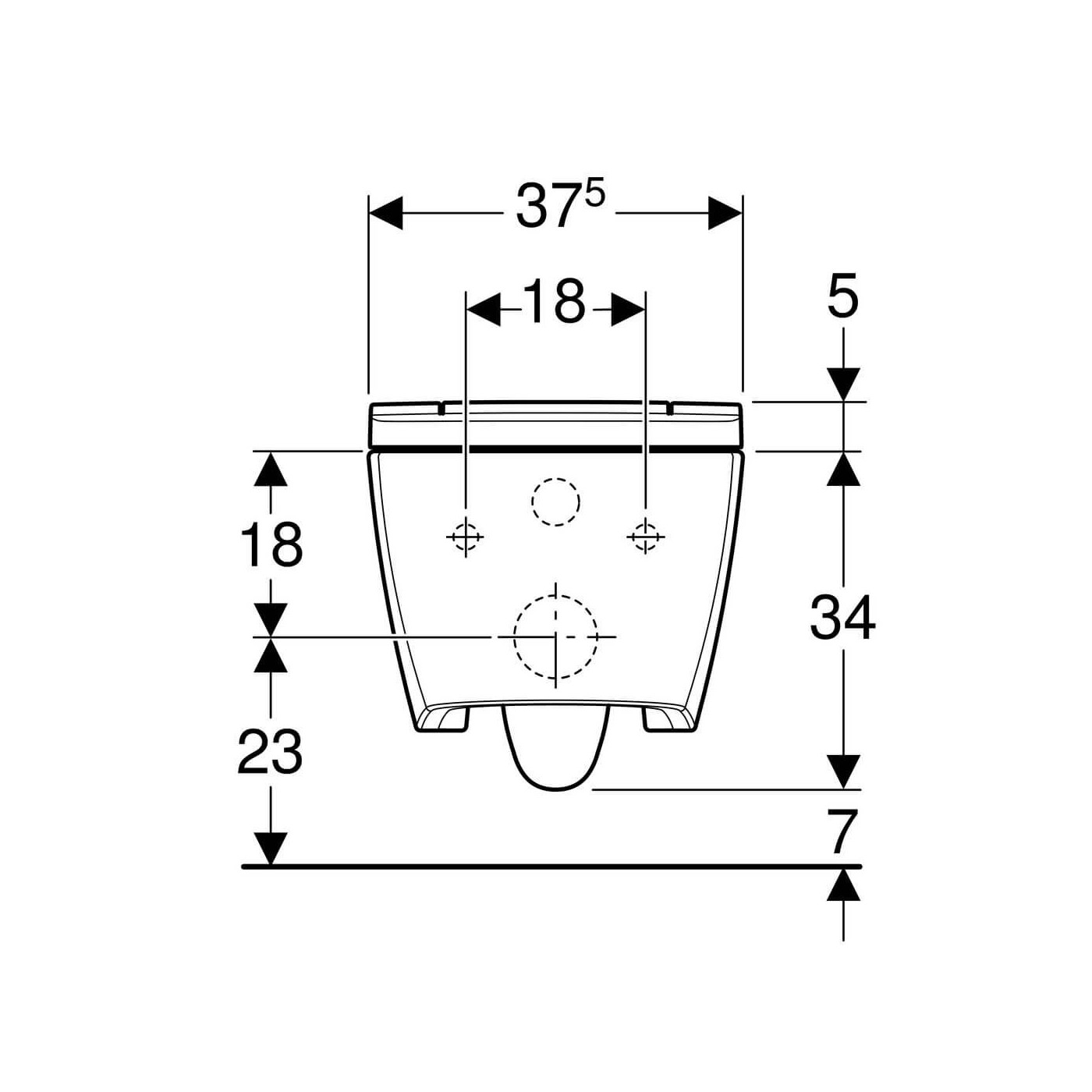 Urządzenie WC Z Funkcją Higieny Intymnej AquaClean Sela Chrom 146.222.21.1 Geberit