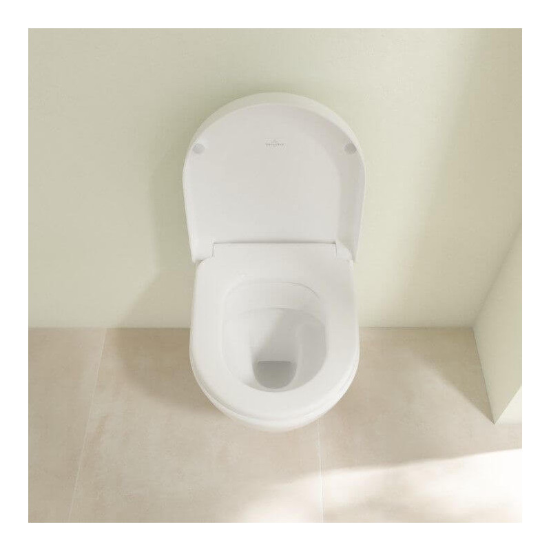 Miska WC Wisząca Subway 2.0 Compact 35,5x48 Bez Kołnierza 5606R001P Villeroy&Boch
