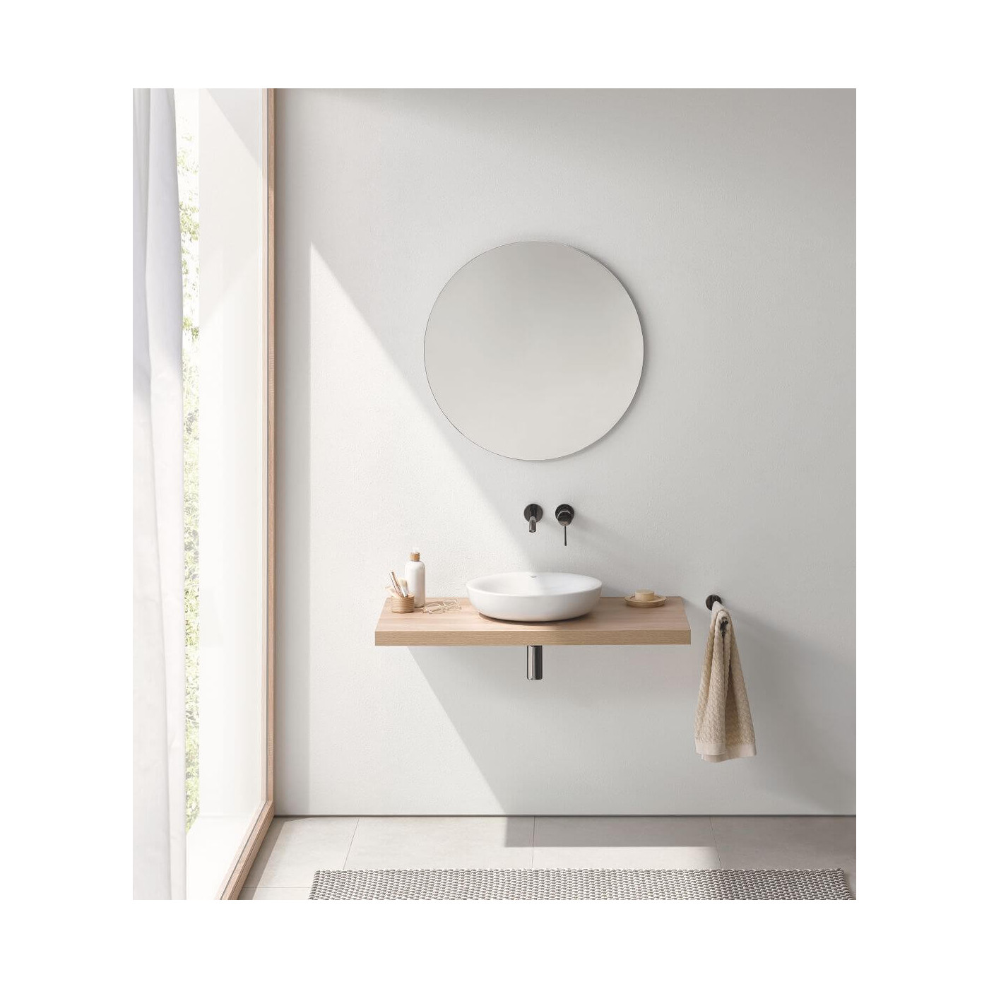 Umywalka Nablatowa 45 cm Essence Biel Alpejska 3960900H Grohe