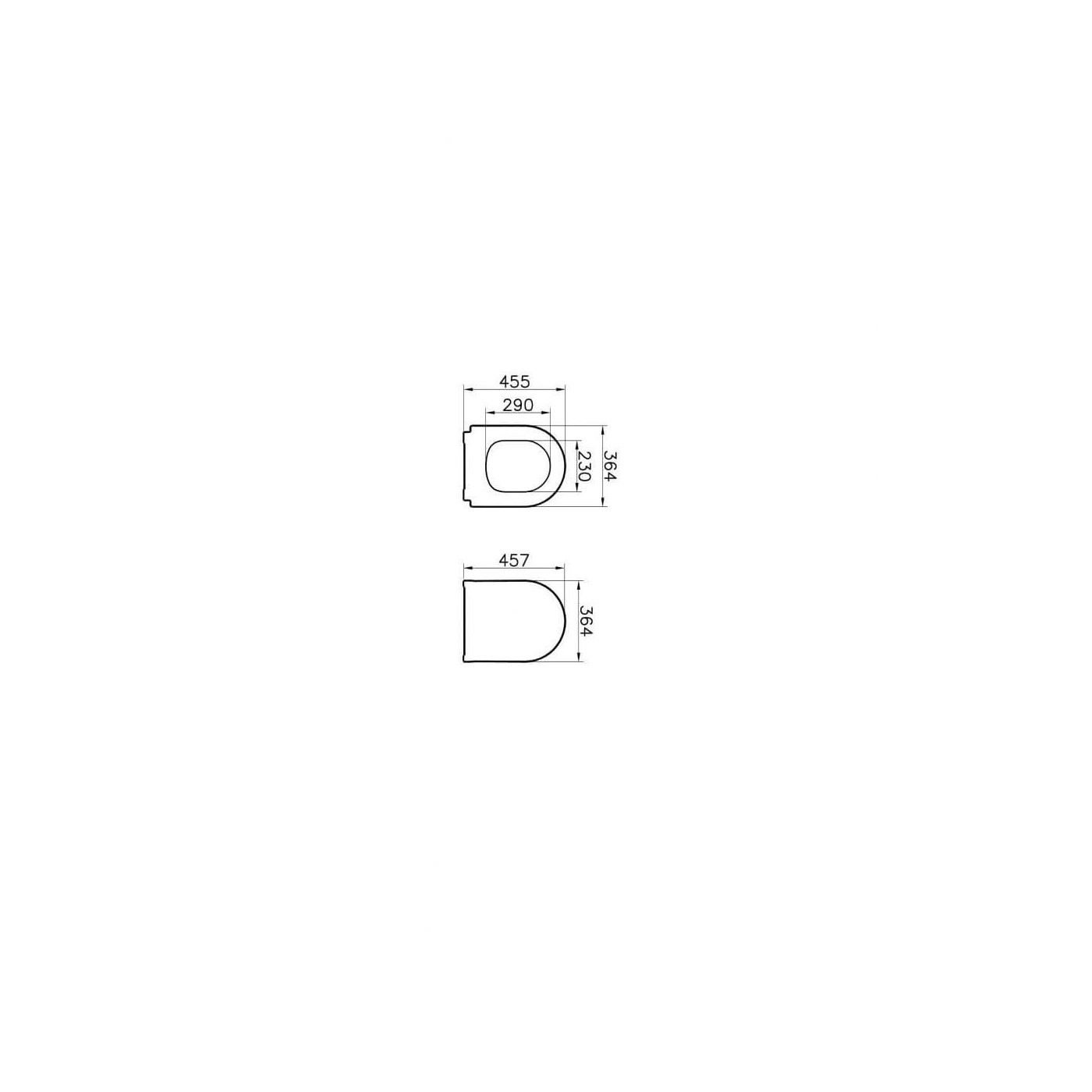 Deska Wolnoopadająca S50/Integra Slim 110-003R019 Vitra