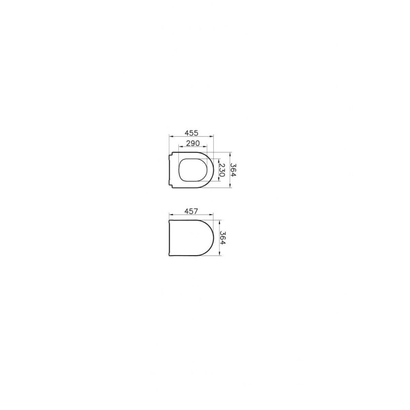 Deska Wolnoopadająca S50/Integra Slim 110-003R019 Vitra