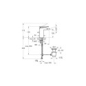 Bateria Bidetowa Brava Chrom A42360EXP Vitra
