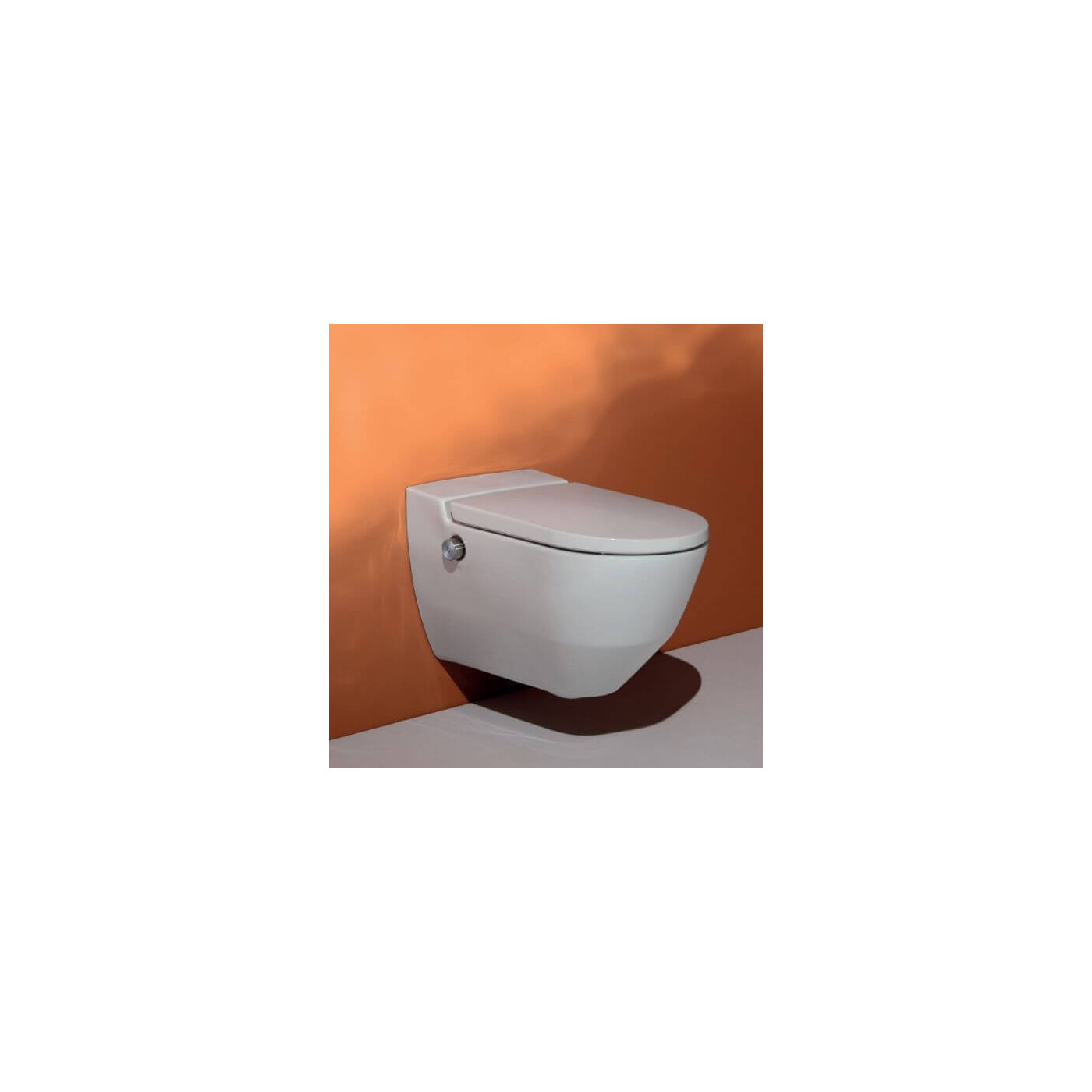 Toaleta Myjąca Podwieszana Navia RIMLESS z Powłoką 68x37 H8206014000001 Laufen