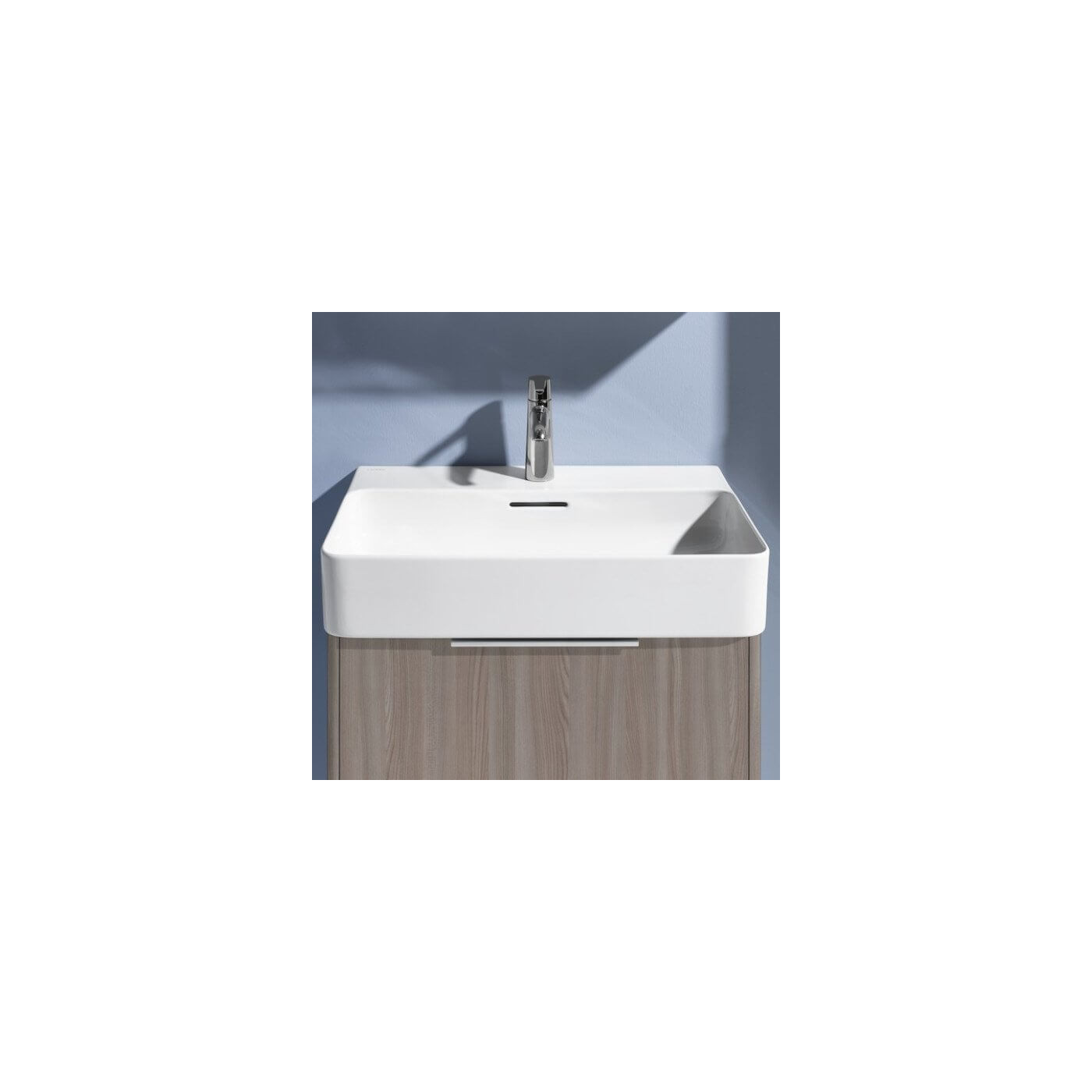 Umywalka Ścienna 600x420 mm Val Biały H8102830001041 Laufen