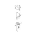 Muszla Wisząca 50x35,5 Integra 7040B003-0075 Vitra