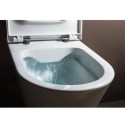 Miska WC Podwieszana Rimless 545x370 mm Kartell Biały H8203370000001 Laufen