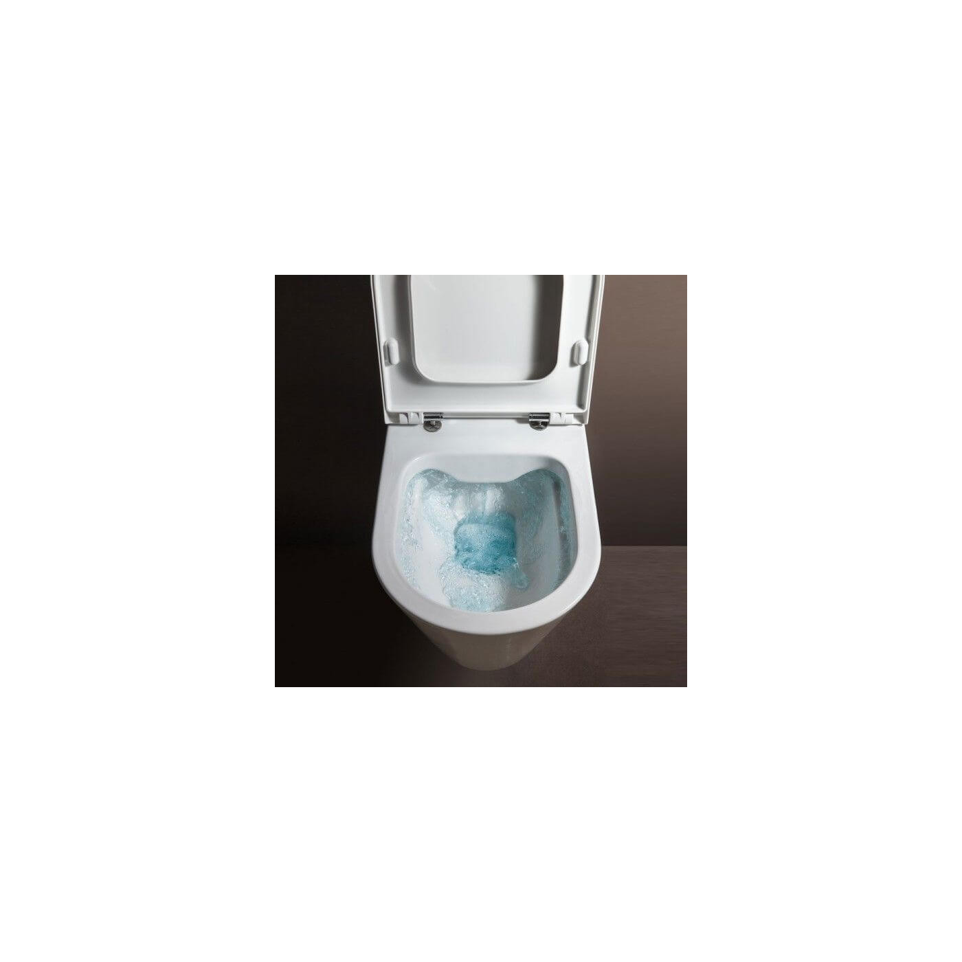 Miska WC Podwieszana Rimless 545x370 mm Kartell Biały H8203370000001 Laufen