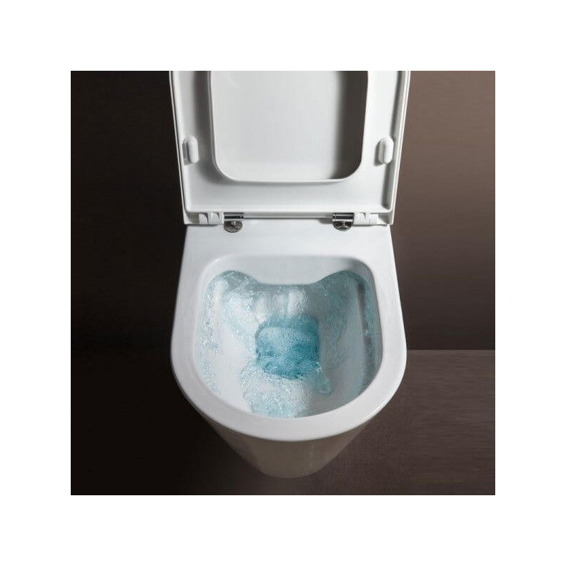 Miska WC Podwieszana Rimless 545x370 mm Kartell Biały H8203370000001 Laufen