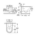 Miska WC Wisząca Essence Biel Alpejska 3957100H Grohe
