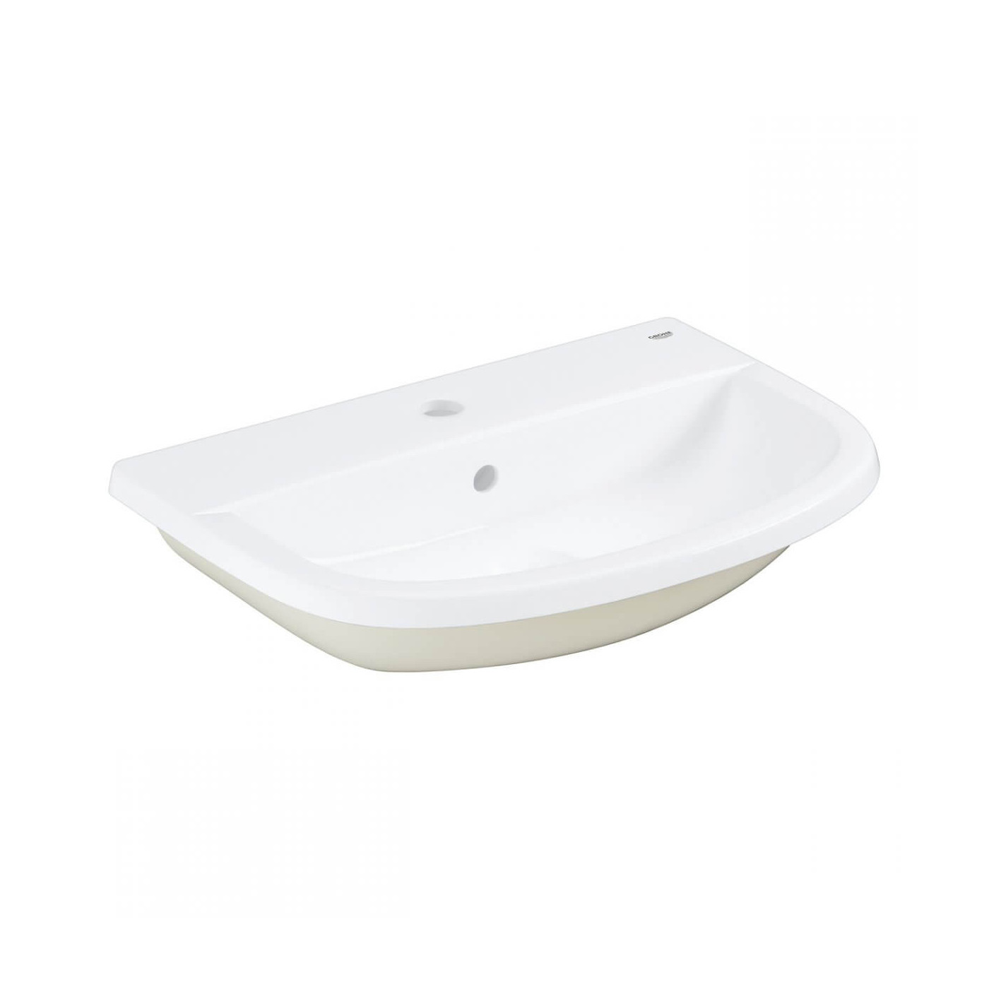 Umywalka Nablatowa Wpuszczana W Blat 55cm Bau Ceramika Biały 39422000 Grohe