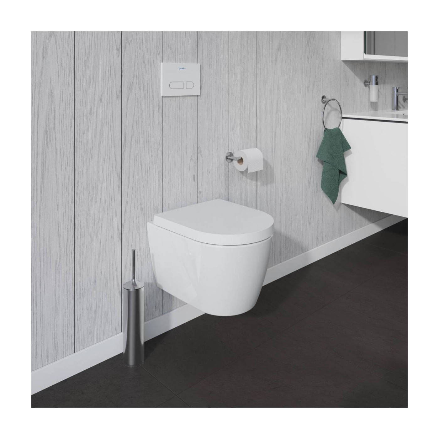 Miska WC Wisząca Compact Rimless Me By Starck 37x48 Biały 2530090000 Duravit