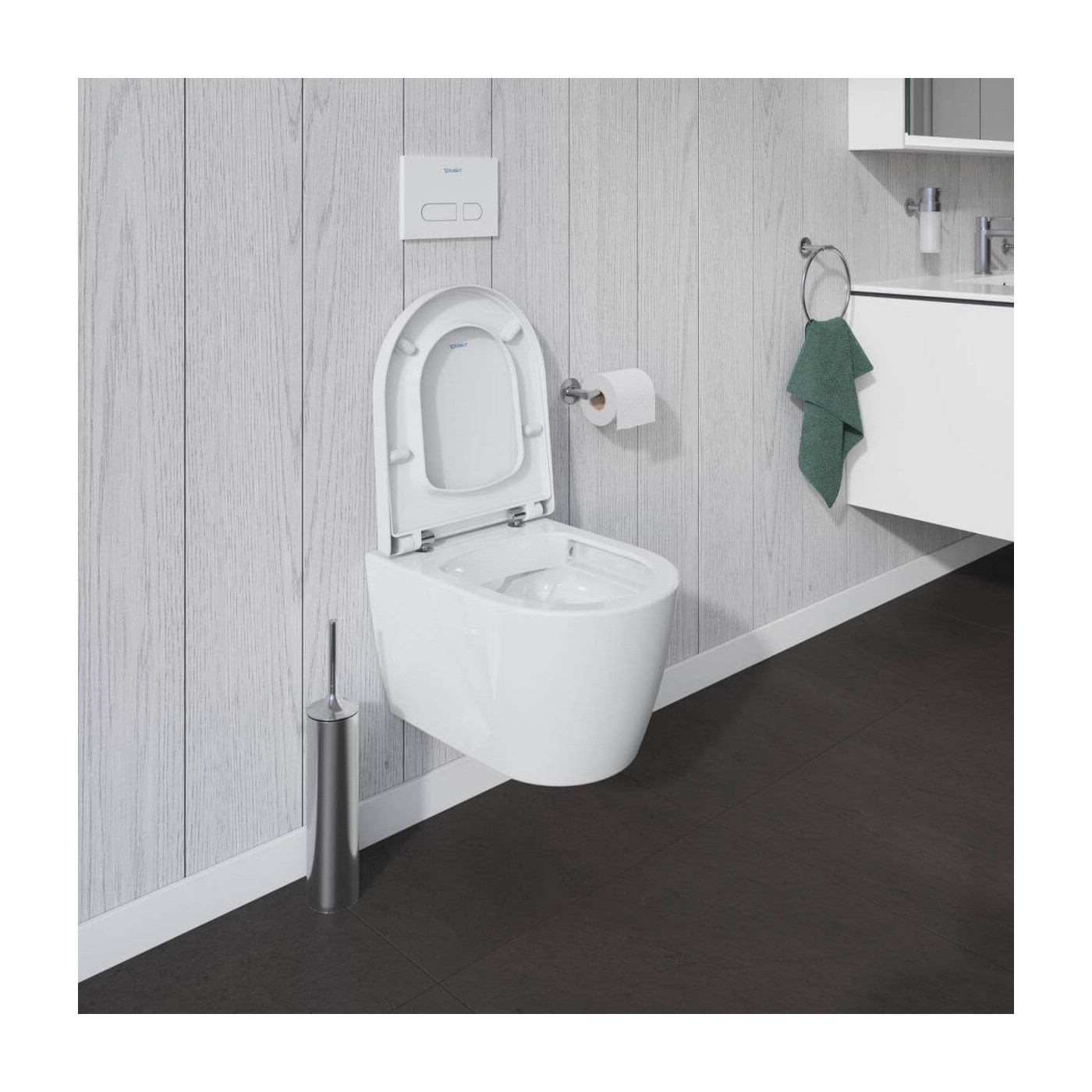 Miska WC Wisząca Compact Rimless Me By Starck 37x48 Biały 2530090000 Duravit