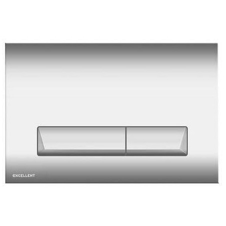 Przycisk Platto 23x15 Chrom INEX.PL230.150.CR Excellent