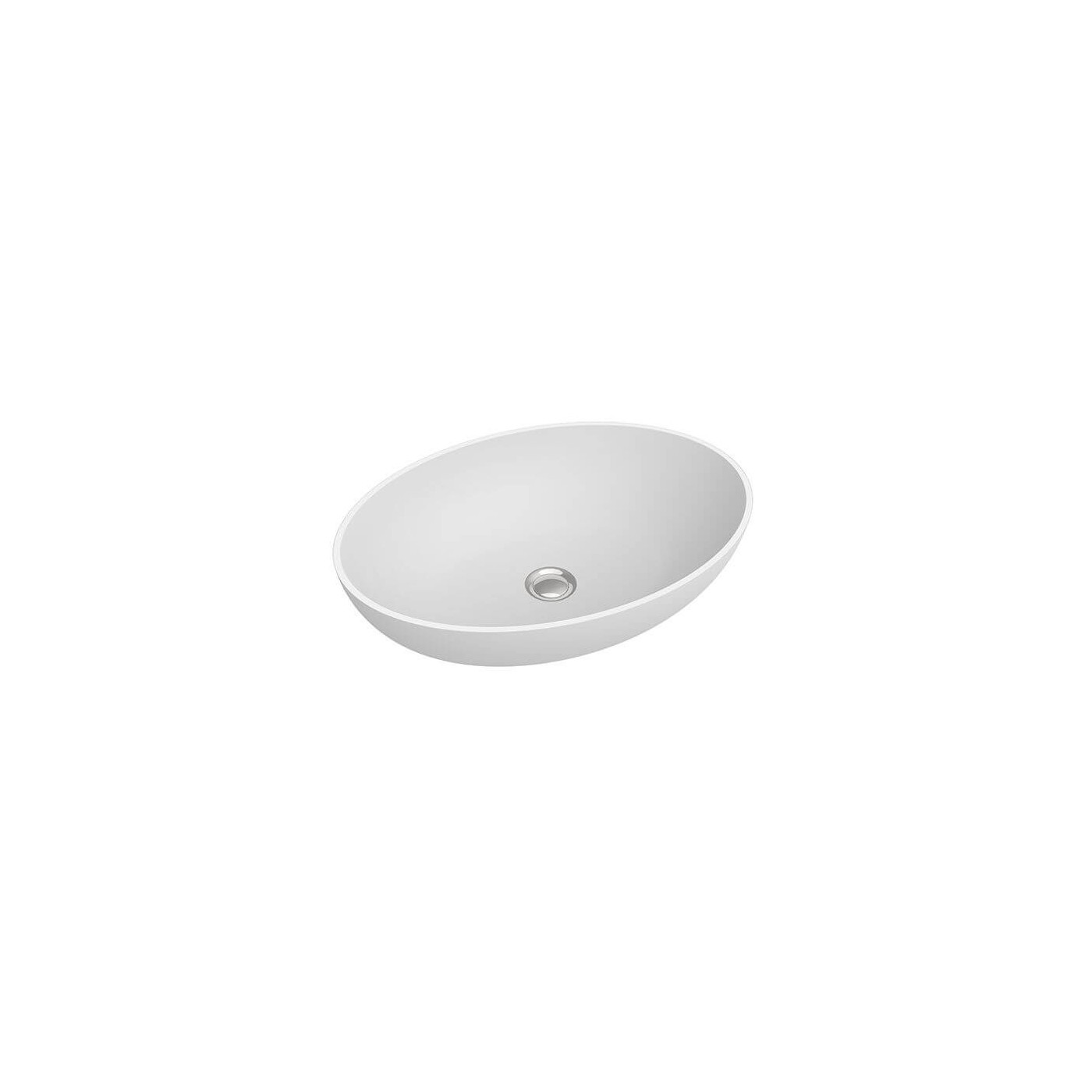 Umywalka Nablatowa Birma I 57x41x14,5 cm P_U_604_01_0570 Marmorin